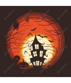  Creepy haunted house