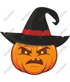  Ferocious pumpkin witch