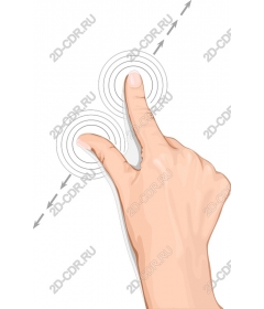 Interactive hand gesture