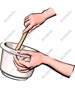  Culinary arts: mixing with your hands