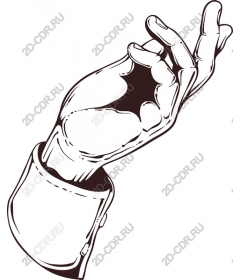  Elegant hand gesture