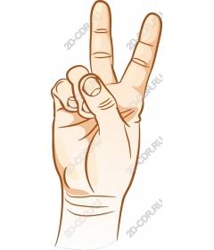 Hand gesture "the World"