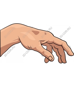  Stylized hand