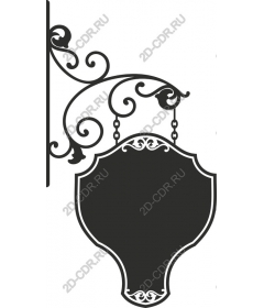  Elegant decorative sign
