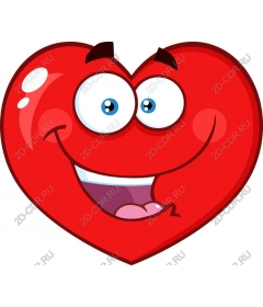  Character Smiling Heart
