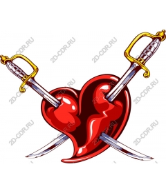 Heart and Swords