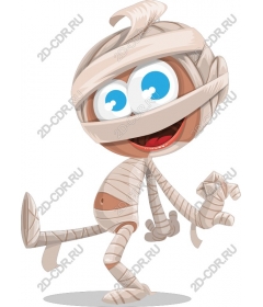  Cartoon mummy