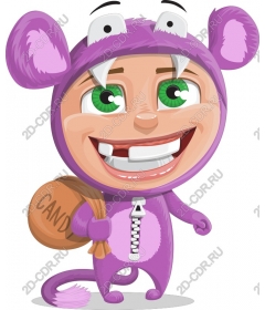  Charming Purple Monster