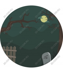  Ghostly graveyard