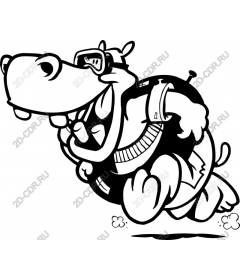  Diver Hippo