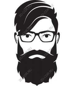  Hipster bearded man