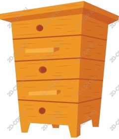  Деревянный ящик