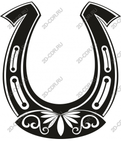  Horseshoe - Vintage floral