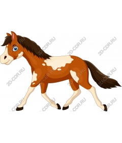  Adorable cartoon horse