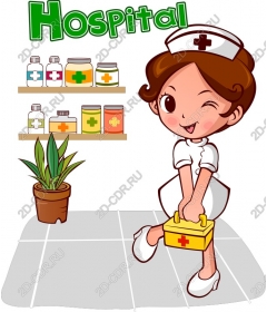 Funny nurse