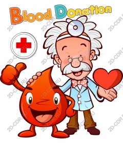 Funny blood donation