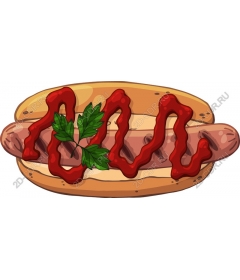  Вкусный хот-дог