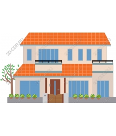  Charming two-storey modern house