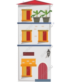  Charming multilevel building