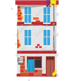  Colorful urban home