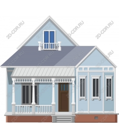  Charming Blue House