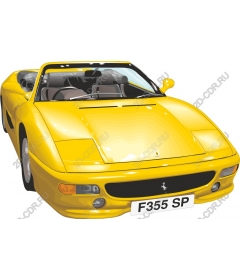  Премиум-желтый Ferrari F355