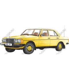  Classic yellow sedan