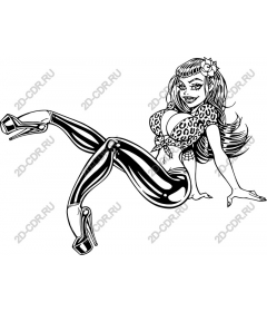 Glamorous vintage pin-up