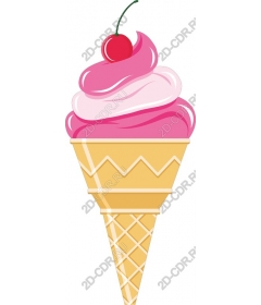 The classic ice cream cone