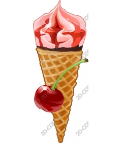 Sweet summer ice cream
