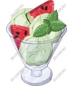  Mint Ice Cream Parfait
