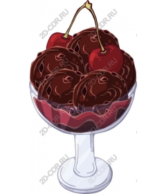  Шоколадное мороженое Delight