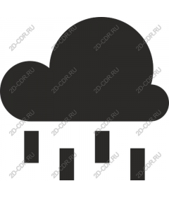  Dark cloud and rain