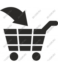 Icon shopping cart