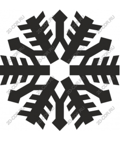  Snowflake - Winter elegance