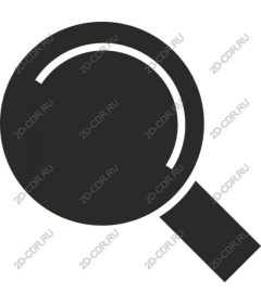  A magnifying glass