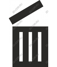  Открытая коробка