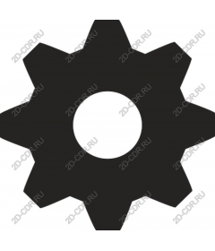  Eco-friendly gear icon