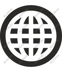 Global icon Graphics of globe
