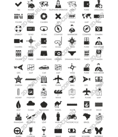  A complete set of icons for improved visual communication