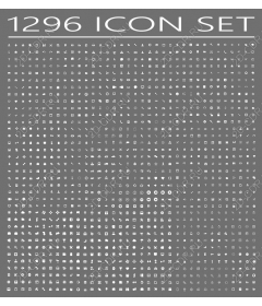 1296 Icon Set — Полная коллекция иконок