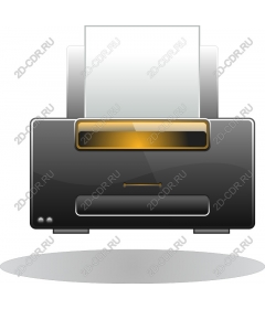  Stylish black printer