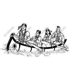  Adventure Canoeing in style aboriginal