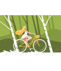 Cycling through tranquility