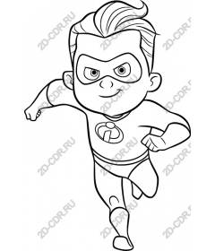 Dynamic child-superhero