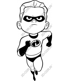 Dynamic child-superhero
