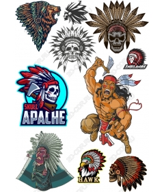 Apache and Tribal Warrior Kit