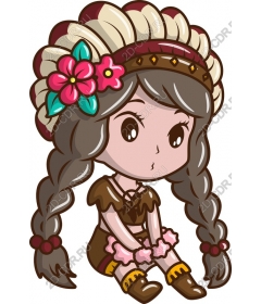  Charming Indian girl is