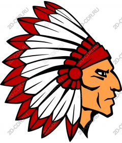 The leader of the native Americans