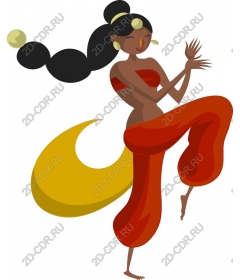  Joyful dancer